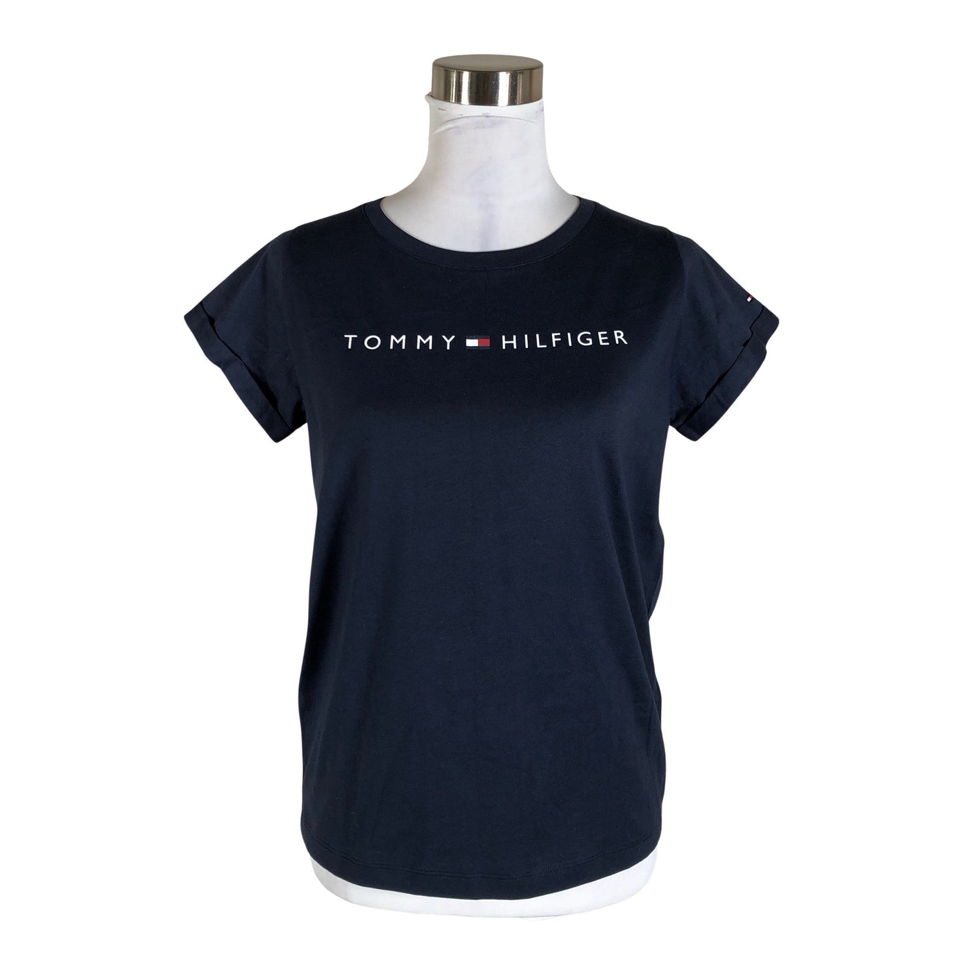 Naisten Tommy Hilfiger - T-paita, koko 34 - Sininen (1)
