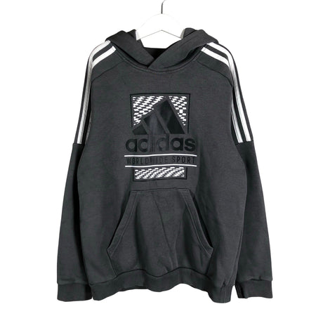 Unisex Adidas - Huppari, koko 146 - 152 - Harmaa ()