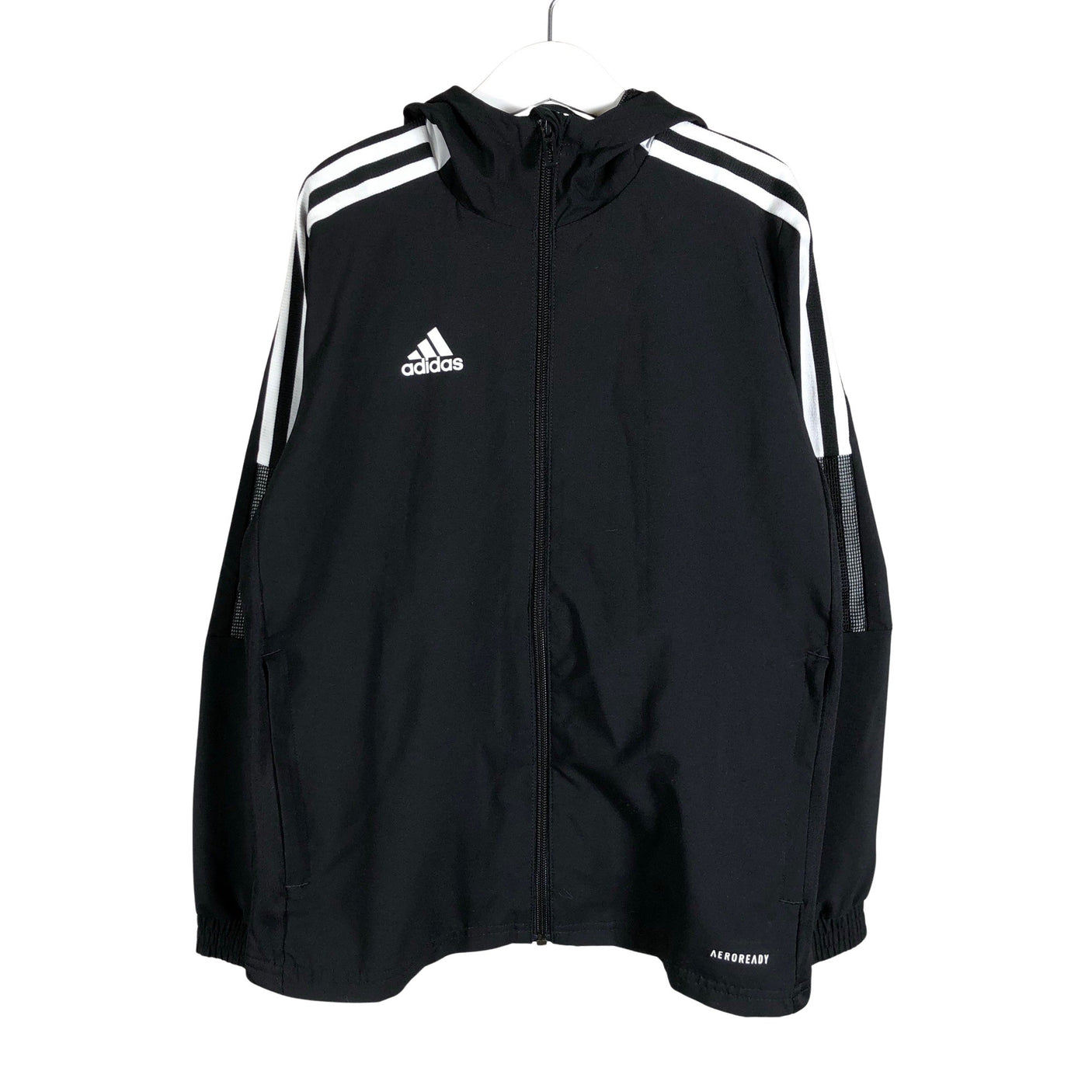 Unisex Adidas - Urheilutakki, koko 134 - 140 - Musta (1)