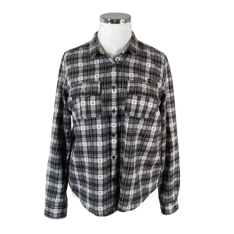 Naisten Superdry - Flanellipaita, koko 44 - Harmaa ()