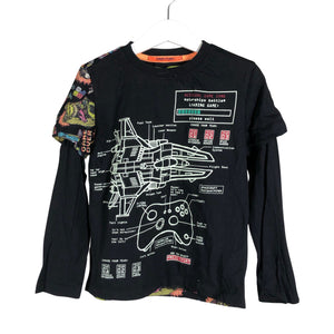 Unisex Desigual - Trikoopaita, koko 110 - 116 - Musta (1)
