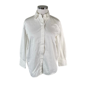 Naisten Massimo Dutti - Kauluspaita, koko 42 - Valkoinen (1)