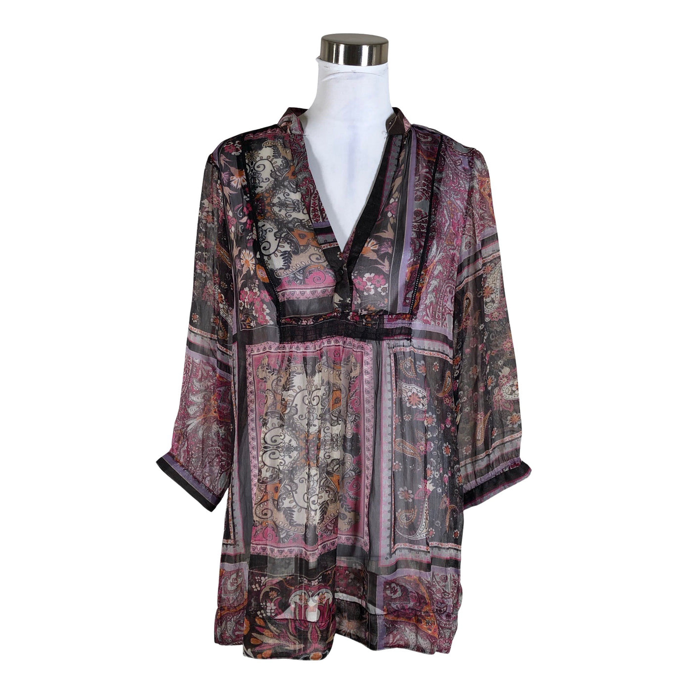 Naisten Carla F - Pusero, koko 40 - Viininpunainen (1)