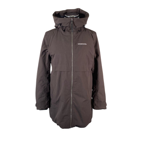 Naisten Didriksons - Kevyttoppatakki, koko 42 - Ruskea ()