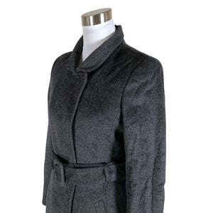 Naisten Hugo Boss - Villakangastakki, koko 36 - Harmaa (3)