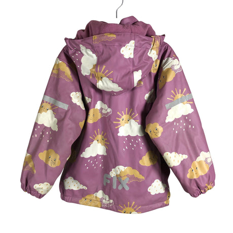 Tyttöjen FIX by Lindex - Sadetakki, koko 116 - 122 - Violetti (2)