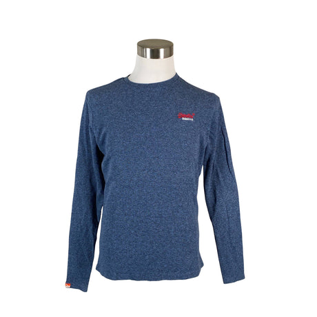 Miesten Superdry - Neulepaita, koko L - Sininen ()
