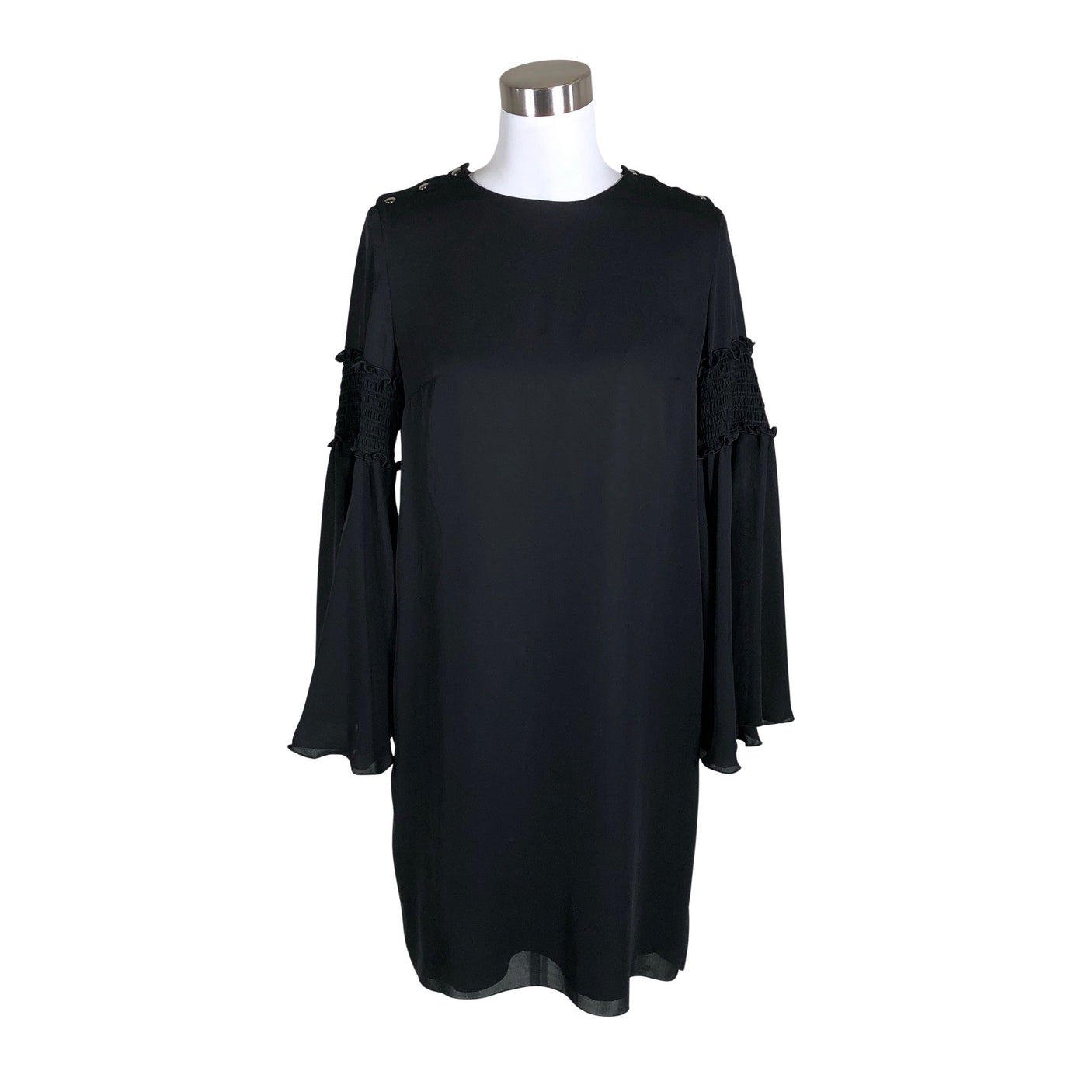 Naisten Sportmax - Sifonkimekko, koko 36 - Musta (1)