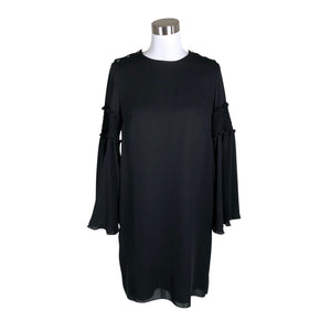 Naisten Sportmax - Sifonkimekko, koko 36 - Musta (1)