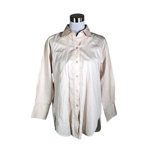 Naisten Massimo Dutti - Kangastunika, koko 40 - Beige (1)