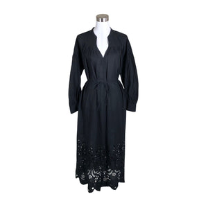 Naisten Massimo Dutti - Kangasmekko, koko 40 - Musta (1)