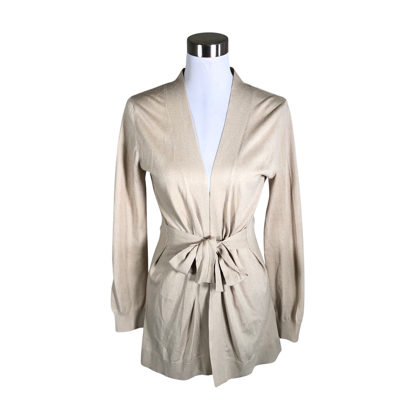 Naisten Davida - Neuletakki, koko 38 - Beige (1)