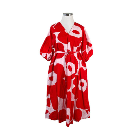 Naisten Marimekko - Kangasmekko, koko 42 - Punainen ()