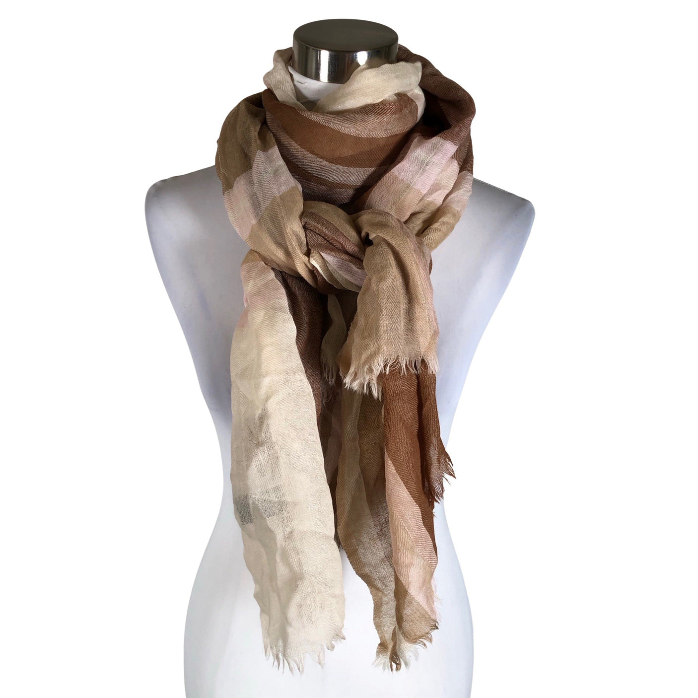 Naisten Marc O'Polo - Huivi, koko Maxi - Ruskea (1)