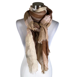 Naisten Marc O'Polo - Huivi, koko Maxi - Ruskea (1)