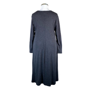 Naisten Niinmun design - Trikoomekko, koko 42 - Harmaa (2)