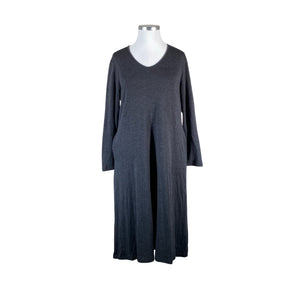 Naisten Niinmun design - Trikoomekko, koko 42 - Harmaa (1)