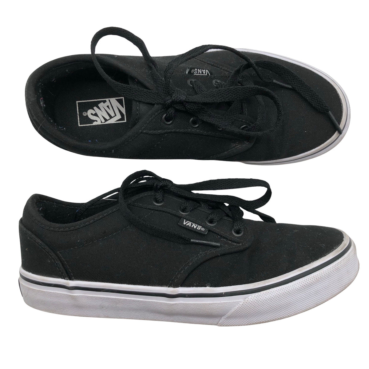 Unisex Vans - Tennarit, koko 35 - Musta (1)