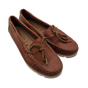 Naisten Tamaris - Loaferit, koko 39 - Ruskea (2)