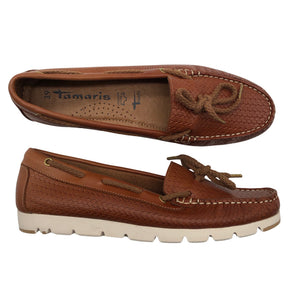 Naisten Tamaris - Loaferit, koko 39 - Ruskea (1)