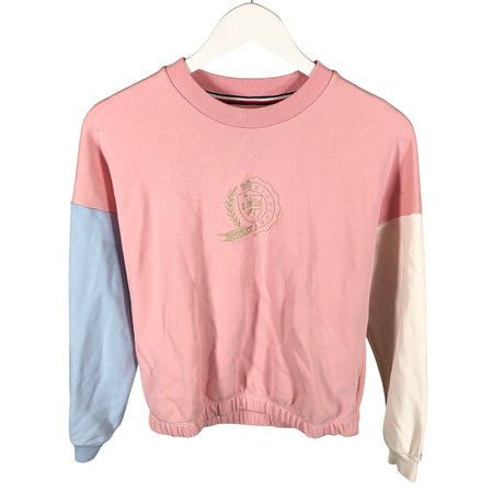 Tyttöjen Tommy Hilfiger - Collegepaita, koko 158 - 164 - Vaaleanpunainen ()