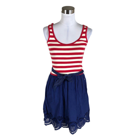 Naisten Tommy Hilfiger - Trikoomekko, koko 36 - Punainen ()