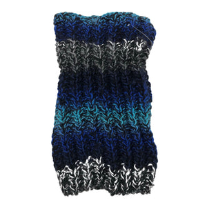 Naisten Handmade - Tuubihuivi, koko Mini - Sininen (1)