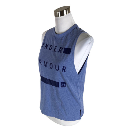 Naisten Under Armour - Urheilutoppi, koko 34 - Sininen (2)