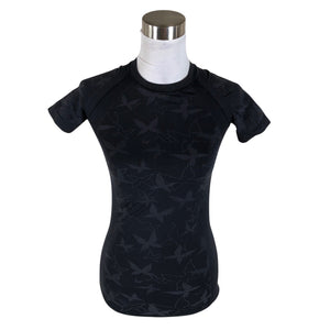 Naisten Kari Traa - Urheilupaita, lyhyet hihat, koko 34 - Musta (1)