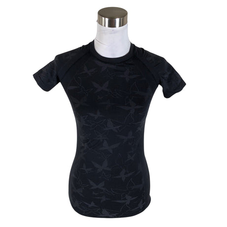 Naisten Kari Traa - Urheilupaita, lyhyet hihat, koko 34 - Musta ()