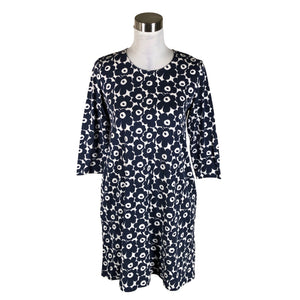 Naisten Marimekko - Trikoomekko, koko 36 - Valkoinen (1)