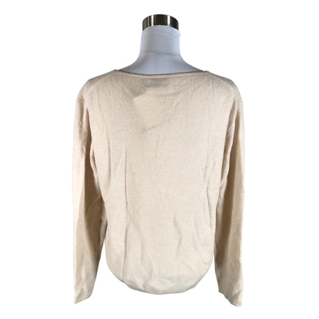 Naisten Just Cashmere - Neulepaita, koko 40 - Beige (2)