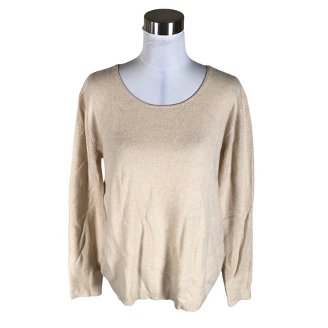 Naisten Just Cashmere - Neulepaita, koko 40 - Beige ()