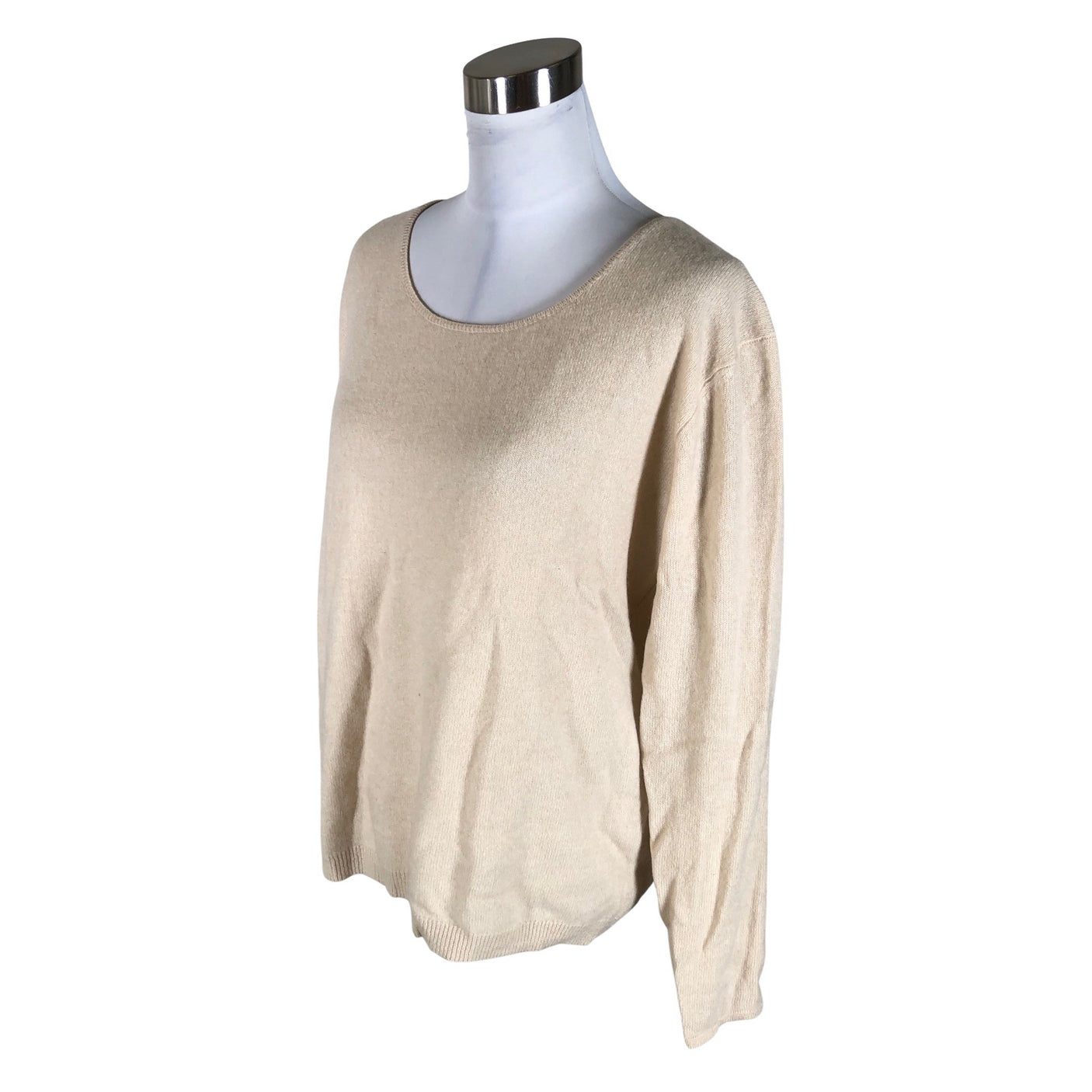 Naisten Just Cashmere - Neulepaita, koko 40 - Beige (3)