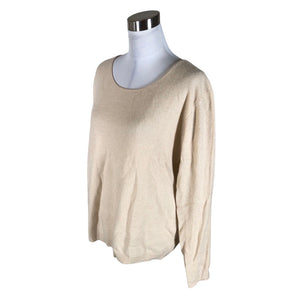Naisten Just Cashmere - Neulepaita, koko 40 - Beige (3)