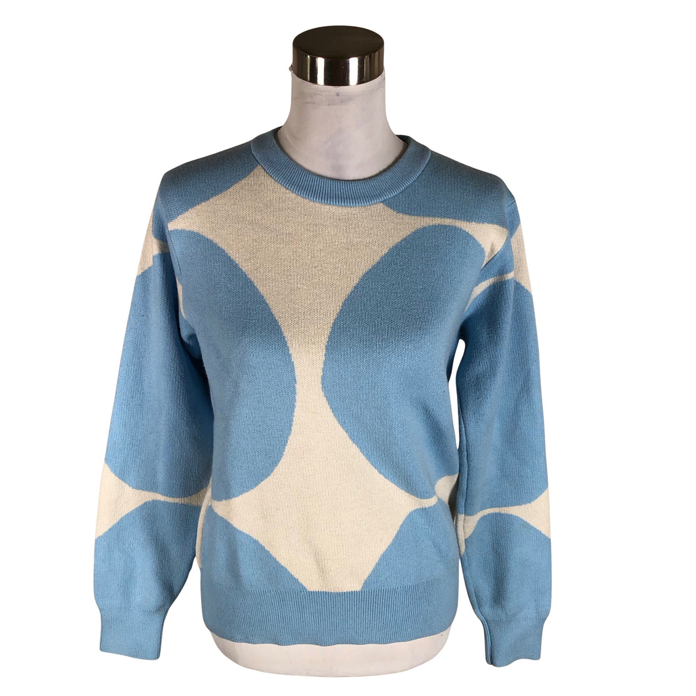 Naisten Marimekko - Neulepaita, koko 38 - Vaaleansininen (1)