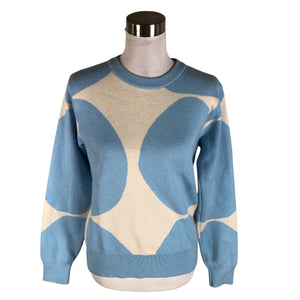 Naisten Marimekko - Neulepaita, koko 38 - Vaaleansininen (1)