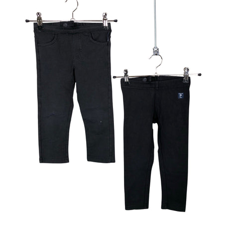 Unisex Polarn O. Pyret - Leggingsit, koko 92 - 98 - Musta ()