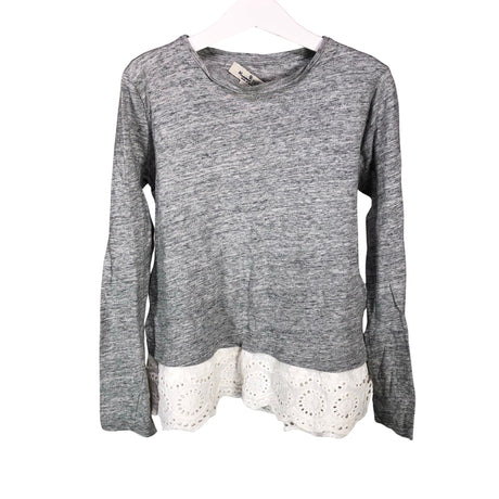 Tyttöjen Massimo Dutti - Trikoopaita, koko 134 - 140 - Harmaa ()