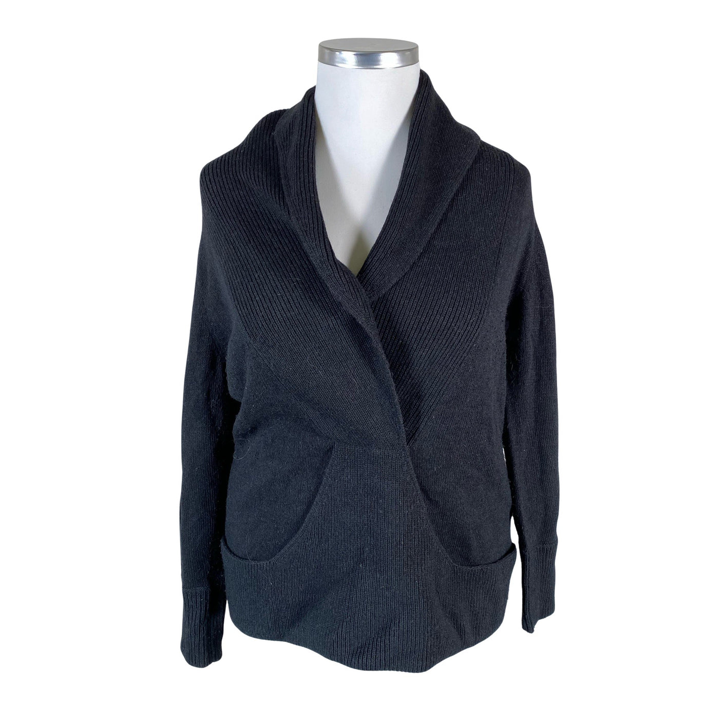 Naisten Ouì - Neuletakki, koko 44 - Musta (1)