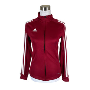 Naisten Adidas - Verryttelytakki, koko 32 - Viininpunainen (1)