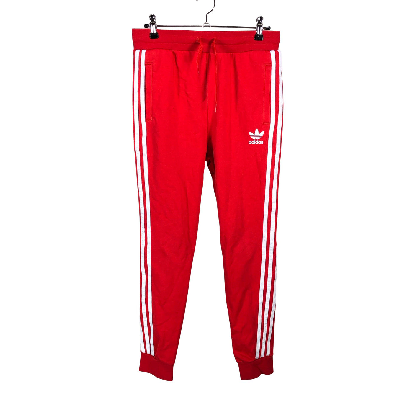 Unisex Adidas - Collegehousut, koko 152 - 158 - Punainen (1)