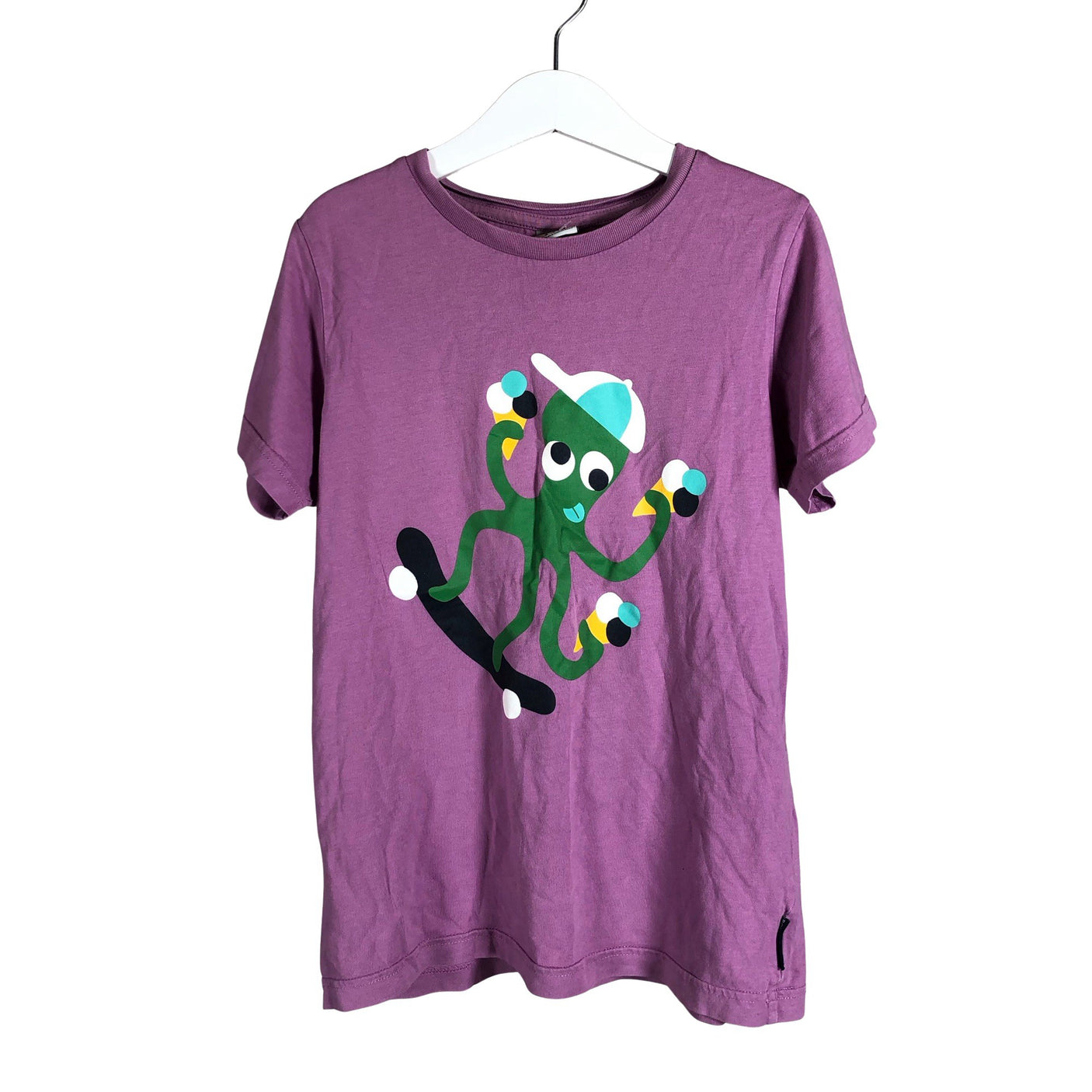 Unisex Polarn O. Pyret - T-paita, koko 134 - 140 - Sininen (1)