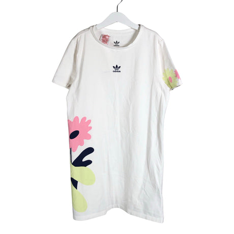 Tyttöjen Adidas - Trikoomekko, koko 146 - 152 - Valkoinen ()