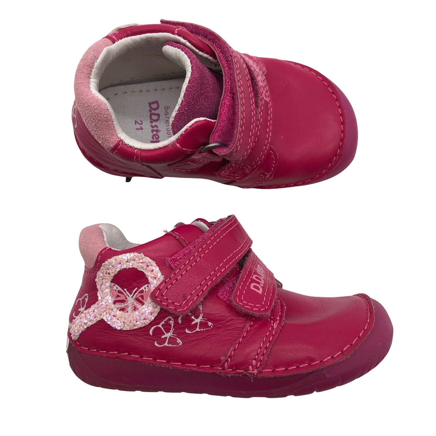 Unisex D.D. Step - Kävelykengät, koko 21 - Pinkki (1)