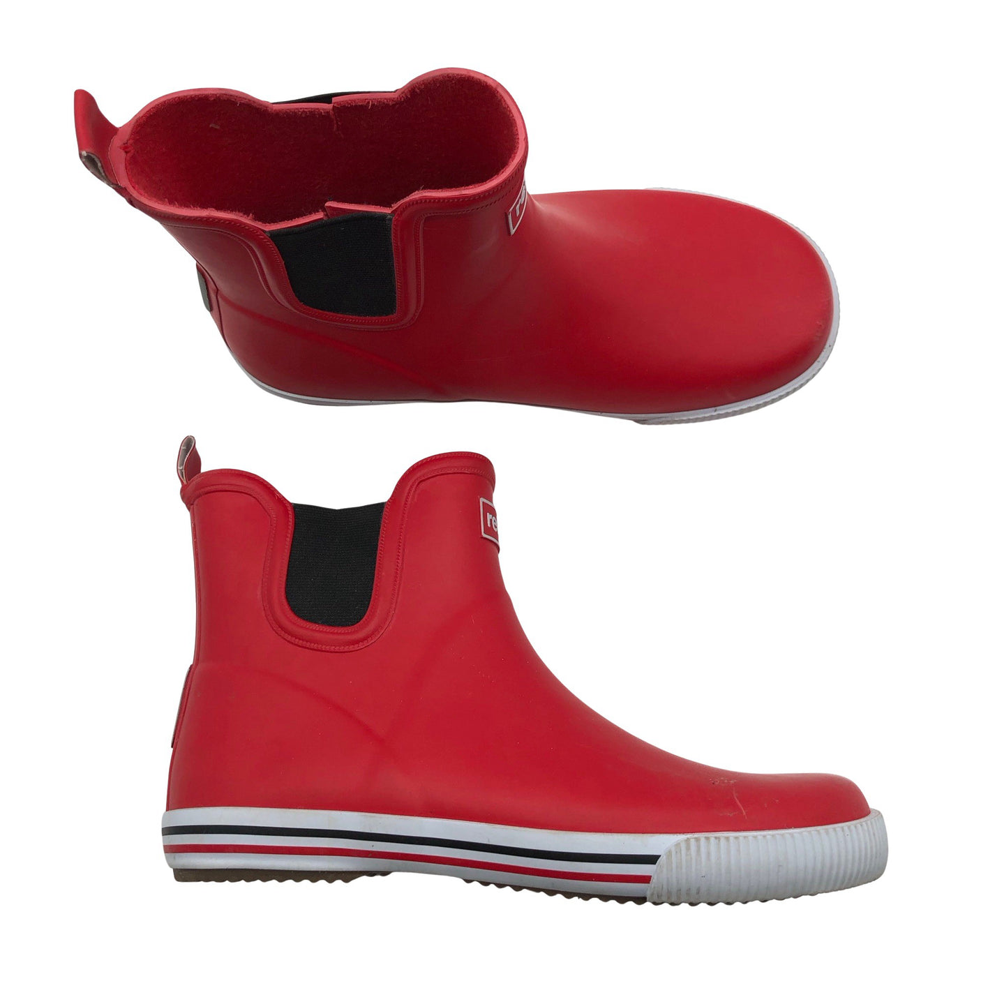 Unisex Reima - Kumisaappaat, koko 35 - Punainen (1)
