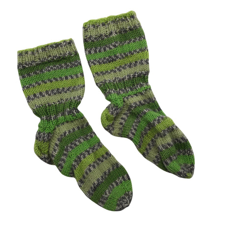 Unisex Handmade - Villasukat, koko 28 - Vihreä ()