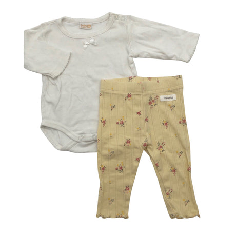 Tyttöjen Newbie - Leggingsit, koko 50 - 56 - Valkoinen ()