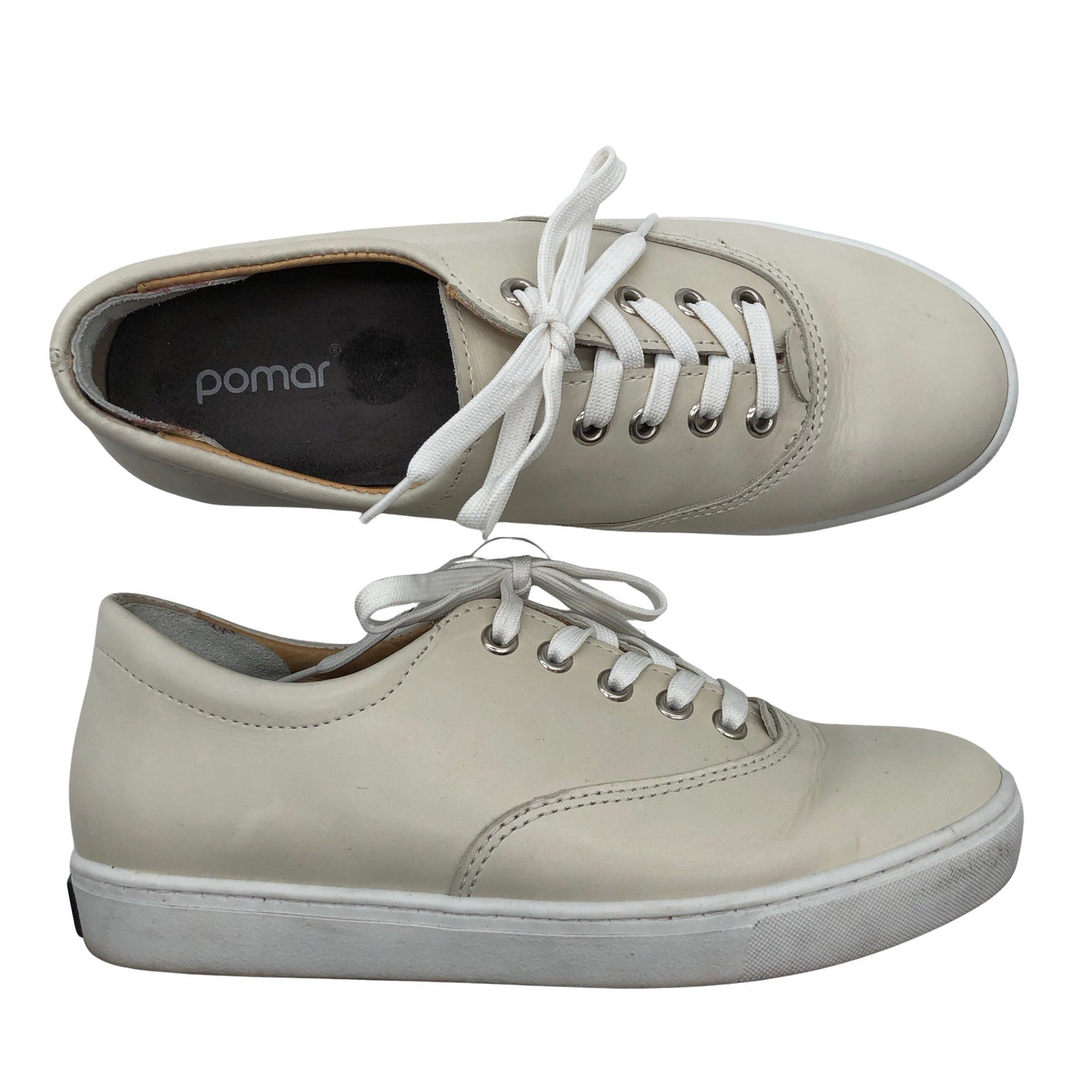 Naisten Pomar - Tennarit, koko 37 - Beige (1)
