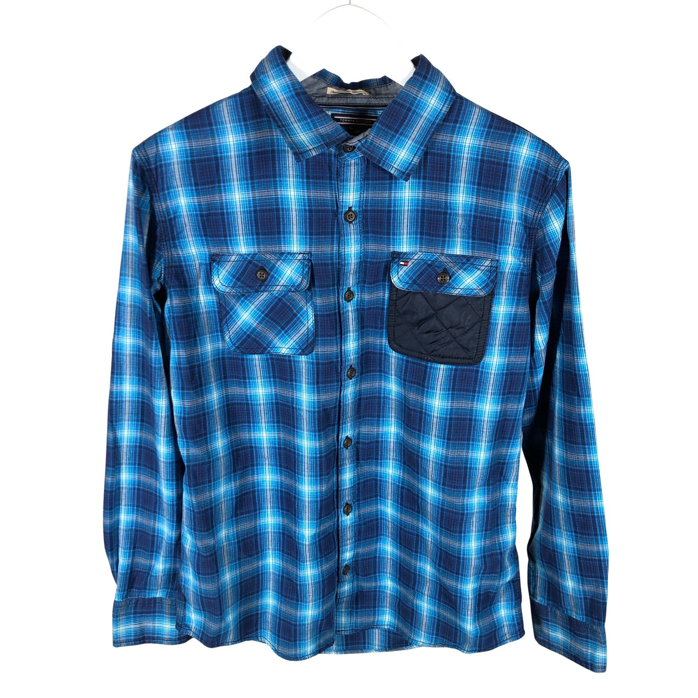 Poikien Tommy Hilfiger - Kauluspaita, koko 170 - 176 - Sininen (1)